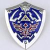Periférico de Jogo O Lenda de Zelda Pingente conjunto Placa Metal Chaveiro Reino Lágrimas Pulseira Colar