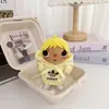 Pequeño Jade Yuy Peluche Colgante Ropa Lindo Personaje de Dibujos Animados Set 10cm Muñeca Suéter Gorro