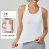 Snu Camiseta Regata Esportiva Interna Fina Antibacteriana de Verão para Mulheres, Corte Slim, Top Versátil para Treinamento Fitness Yoga