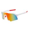 Yusha Nuevas Gafas de Sol Deportivas para Hombre Gafas de Ciclismo para Exteriores para Mujer 9811 Gafas de Parabrisas de Bicicleta de una Sola Pieza Transfronterizas