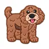Pingentes de Sapato de Cachorro de Desenho Animado Transfronteiriços Clipes de Decoração para Sapato de Jardim em PVC Acessórios de Sapato Destacáveis Fofos para DIY