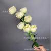 Simulación de 7 Linglong Peony Wedding Home Hotel Fotografía ramo Primavera Alta Peonía Flor de Seda Suave