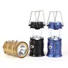 Linterna-ventilador recargable solar para exteriores, luz de camping, lámpara de campaña retráctil portátil, linterna de camping colgante y portátil