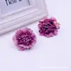 Flores Artificiales Serie Morada, Materiales DIY para Corona de Flores, Flores Artificiales para Decoración de Escenas, Flores de Boda Realistas de Alta Gama