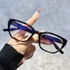 12993Tr90 Montura de Gafas Ojo de Gato Montura de Gafas Planas Anti-Luz Azul Exportación Transfronteriza Montura de Gafas Ojo de Gato Enviado en 24 Horas