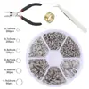 Accesorios de joyería para hacer tú mismo joyería pendientes ganchos para orejas pulseras pulseras collares materiales para abalorios hechos a mano juego de herramientas