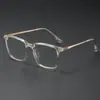 2025 Nuevo Estilo Marco de Espejo Guapo Moderno Negro Caja de Moda Luz Anti-Azul Espejo Plano para Estudiantes Hombres y Mujeres