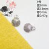 Xizang plata diy accesorios de joyería placa vintage colgante pequeño cristal colgante hecho a mano accesorios adornos de Yiwu al por mayor