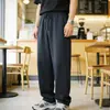 Verano Nuevo Hombres Delgado Algodón de Cáñamo Borde de Felpa Suave Pantalones de Chándal Casual Versátil Fsy60181