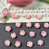 Ins Estilo Nail Art Material Saco Amarelo Rosa Resina Arco Nail Art Jóias Misturado Brincos Luminosos Nail Art Ornamentos de Diamante