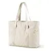 Bolso de Hombro de Gran Capacidad, Bolso Sencillo para el Trabajo Diario para Mujer, Material de Poliéster, Bolso para Laptop de Alta Calidad, Bolso Tote Personalizable