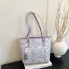 Bolso Tote Nuevo Estilo Étnico 2026 para Mujer, Bolso de Hombro de Gran Capacidad para Viajes, Bolso de Mano Versátil con Textura Tejida de Alta Gama