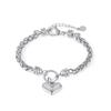 Joyería Opk al por mayor Moda europea y americana Viento ins amor joyería de acero inoxidable personalidad alto sentido pulsera de acero titanio mujeres