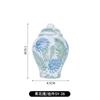 Pingente de Árvore de Natal Jingdezhen Decoração de Porcelana Azul e Branca Pingente Pequeno Vaso de General Vaso Pequeno Retrô Ornaments de Vento Criativos