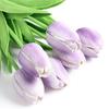 Tulipa sentir hidratante Tulipa flor artificial decoração de casa bonsai arranjo de flores falsas adereços de fotografia de flores atacado