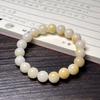 Pulseira de raiz de Bodhi de jade branco quente com garra de gato de carvão, atacado de fábrica, pulseira esculpida, joia macia para enrolar no dedo de estudante