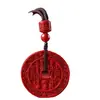 Colgante Colgante Montaña Fantasma Cinnabar Arena Dorada Morada Año de Esta Vida Cordón Collar de Niñas Regalo para Hombres Bajo Contenido