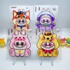 Funda para teléfono Caperucita Roja DIY Original Labubu Pegatina Decorativa para Computadora Pegatina en Relieve para iPad