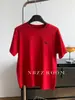 Camiseta Redonda de Manga Curta com Bordado de Cavalinho, Fashion e Estilosa, para Mulheres, Simples Casual para Usar por Baixo, Tendência Primavera e Verão 2026