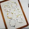 Pulseira de Pérolas de Zhuji 12-13mm Pérolas Naturais de Água Doce Irregulares Botão Barroco Tendência de Nicho Estilo Luxo Leve