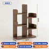 Estante de Livros Simples Prateleira de Chão Rack de Armazenamento Armário de Parede Integrado para Sala de Estar Armário de Armazenamento Rack de Armazenamento Doméstico Estante de Livros para Escritório