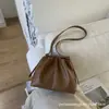 Bolso Pequeño de Hombro Coreano para Mujer 2026 Nuevo Estilo Bolso Nube Plegado Bolso de Mano Fresco Bolso Cubo Versátil de Moda
