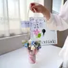Día de la Madre Día de San Valentín Ramo de Lana Cumpleaños de la Mejor Amiga Ramo de Puesto Callejero Flor Tejida a Mano Temporada de Graduación Día del Maestro