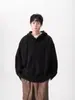 Suéter com Capuz Estilo Americano da Fábrica Original para Homens e Mulheres, Marca Tendência Outono e Inverno, Tricô Casual de Alta Qualidade, Suéter com Estilo Solto e Relaxado