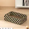 Placa de arranhar para gatos em formato de tabuleiro de xadrez retangular preto e branco, tamanho grande, resistente ao desgaste, sem lascar, tabuleiro de xadrez ondulado, placa para garras de gato, papelão