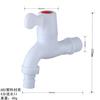 Torneira de plástico com quatro torneiras de abertura rápida, esfregão de piscina, bico único de água fria, material ABS, fabricantes de louças sanitárias por atacado