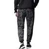 Pantalones Jogger de Otoño para Hombre Tallas Grandes con Diseño de Linterna, Pantalones de Chándal Forrados de Polar, Pantalones de Trabajo, Pantalones Cálidos Camuflados Forrados de Polar para Hombre