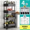 Estante de Almacenamiento de Cocina de Pie para el Hogar Desmontable Multicapa de Acero al Carbono Carro Estante para Verduras Venta al por Mayor