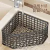 Nuevo gadget de cocina: Estante de drenaje para fregadero de acero inoxidable 304, soporte colgante grande para esponjas de lavabo individual y cesta colgante de almacenamiento