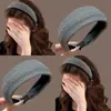 Diadema de Copa Alta y Ala Ancha para Mujer 2026 Nuevo Estilo Hace que la Cara Parezca Más Pequeña No Aprieta la Cabeza Diadema Otoño Invierno Lavado de Cara Presionar el Cabello Pinza para el Cabello Accesorios para el Cabello