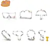 Artículos de Molde de Acero Inoxidable Set Decorativo Molde para Galletas Electrodomésticos Plegable Molde para Azúcar