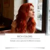 Spray Temporal para el Cabello Hoegoa Suave Nutritivo Fácil de Colorear Cuidado del Cabello Color de Cabello de Moda Conveniente Tratamiento Diario para el Cabello