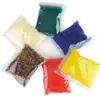 Bombas Absorventes de Água 7-8mm Bombas de Água Bombas de Cristal Ovos de Água Mergulhados em Bolas de Água Balas Macias Mergulhadas em Água Bolinhas de Vidro Bebê de Água Contas Absorventes
