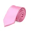 Gravata Preta 5CM Masculina Social Estreita Vinho Tinto Profissional Casamento Estudante Azul Coreana Cor Sólida Gravata Feminina