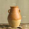 Cerámica Gres Cerámica Jarrones Adornos Macetas Sala de Estar Retro Americano Botellas Cerámica Antigua Creativa con Flores Secas
