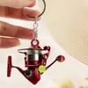 Llavero plano acrílico transfronterizo con innovador diseño de polea, adecuado para decoración de teléfono, accesorio para llaves de coche y colgante para mochila