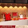 Decoraciones para inauguración de casa, adornos que simbolizan abundancia y prosperidad, adornos de leña, regalos de decoración para el nuevo hogar, juego completo de suministros para la ceremonia de inauguración de casa