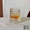 Vaso Rotatorio Viral de Whiskey Tendencia en Tiktok, Vaso Giratorio de Gama Alta, Vaso para Licores, Vaso de Cerveza de Cristal