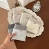5460# Flanela Amiga da Pele Outono/Inverno Escovada Cor Sólida Alta Elasticidade Sem Costura Calcinhas Triângulo Cintura Média para Meninas 10A Forro Antibacteriano