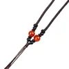 Cordón para Collar de Ágata Roja de la Fortuna Más Vendido, Cordón de Cadena para Suéter de Gama Alta, Cordón para Colgante de Jade Semiacabado