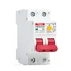 TAIXI Disyuntor de Fugas de Dial 110V Estándar de EE. UU. EE. UU. Japón Filipinas 2 polos Estrecho Protección contra Sobrecarga y Cortocircuito