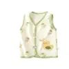 Colete de Bebê Primavera e Outono Colete de Bebê Colete Infantil para Recém-Nascido Roupa Exterior Masculina e Feminina Clipe Pônei Algodão Puro Colete Quente