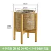 Soporte Simple Dormitorio Maceta de Flores Soporte de Piso para Bonsái Base de Soporte de Madera Exterior Almacenamiento de Jarra de Vino Florero Interior Otro