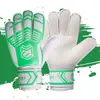 Fútbol Portero Portero Transpirable Niños Estudiantes de Primaria Protección para Dedos Antideslizante Profesional Adulto Equipo Ropa de Entrenamiento Guantes Resistentes al Desgaste