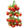 Modelo de utilería de hilo vegetal, granos, maíz, colgantes de pimiento rojo, decoraciones de granja, arreglos decorativos