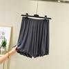 Shorts Modais Soltos para Mulheres, Verão Finos de Cintura Alta Tamanho Plus Calças Casuais, Calças Babados de Perna Larga para Uso ao Ar Livre e Roupa de Dormir para Casa